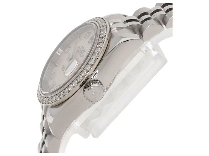 Reloj Rolex 179384G Datejust con bisel de diamantes - vista 5