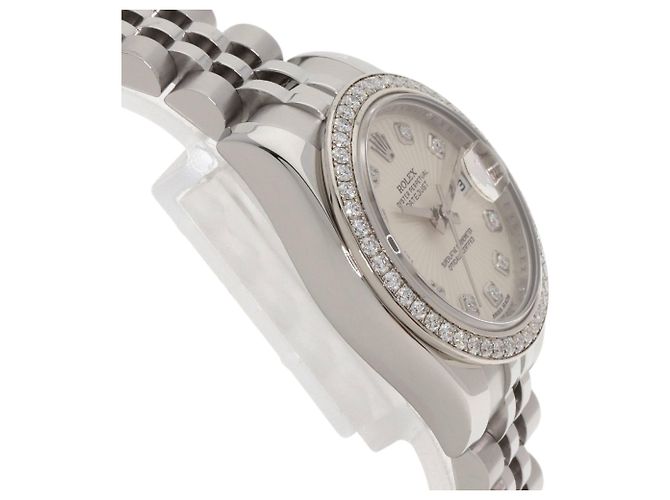 Reloj Rolex 179384G Datejust con bisel de diamantes - vista 6