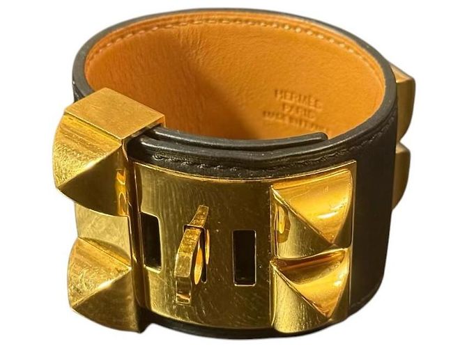 Hermès Bracciale Collier De Chien CDC S Nero Hermes Chamonix - vista 2
