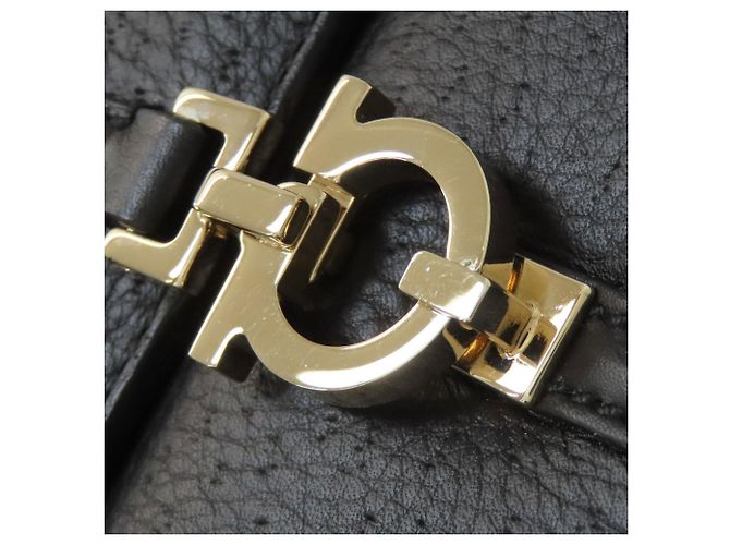 Borsa Gancini Salvatore Ferragamo Nero - vista 12