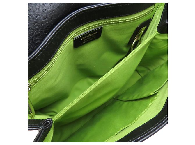 Borsa Gancini Salvatore Ferragamo Nero - vista 5