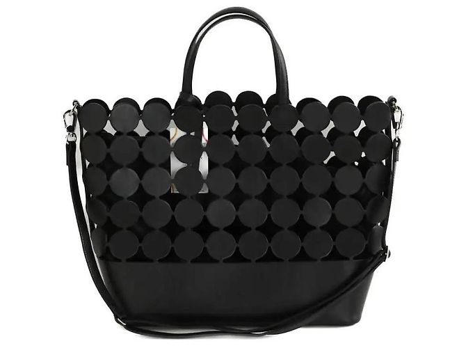 Pierre Hardy Bolso tote de cuero negro - vista 4