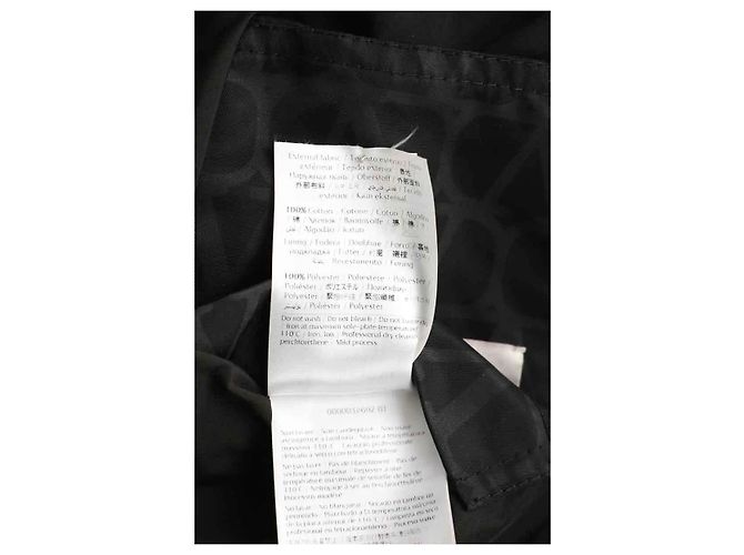 Valentino Giacca in cotone nero - vista 7