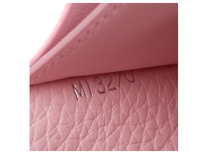 LOUIS VUITTON Capucines Lederaccessoire in Rosa - 102771 Pink - Ansicht 4