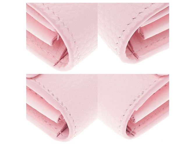 LOUIS VUITTON Capucines Lederaccessoire in Rosa - 102771 Pink - Ansicht 8