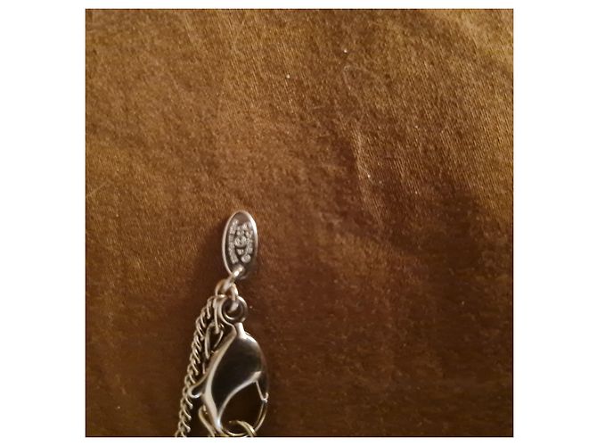 Collana Chanel a Doppia Catena Oro D'oro - vista 4