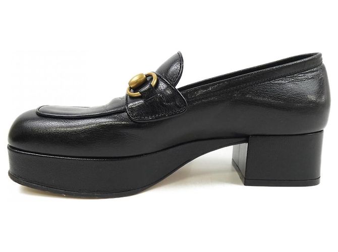 Gucci Lederschuhe Schwarz - Ansicht 2