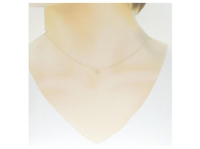 Autre Marque K10YG Opal Necklace Golden - view 6