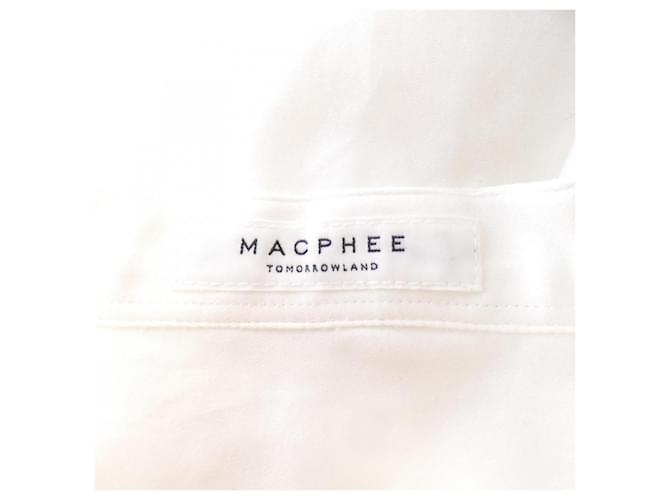 Autre Marque Camisa de algodón MACPHEE Blanco - vista 4