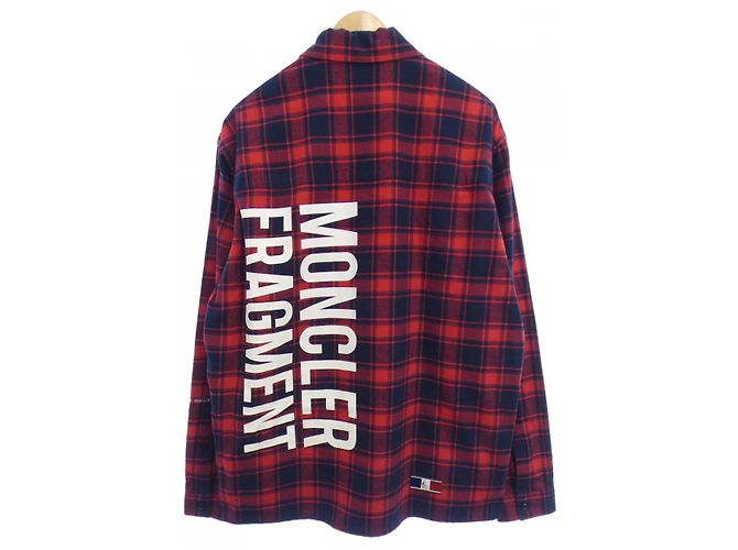 Camicia Moncler Genius Rosso - vista 2
