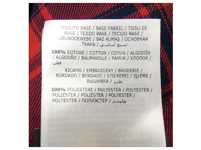 Camicia Moncler Genius Rosso - vista 3