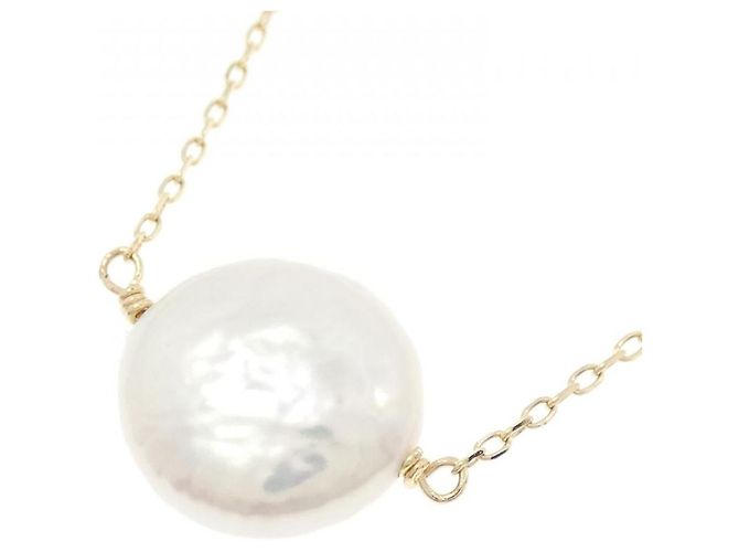Autre Marque Collana in perle d'acqua dolce in oro giallo K10 - vista 3