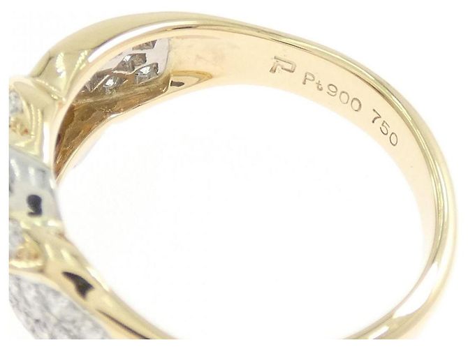 Autre Marque Pola 750 Platin Diamantring Silber - Ansicht 4