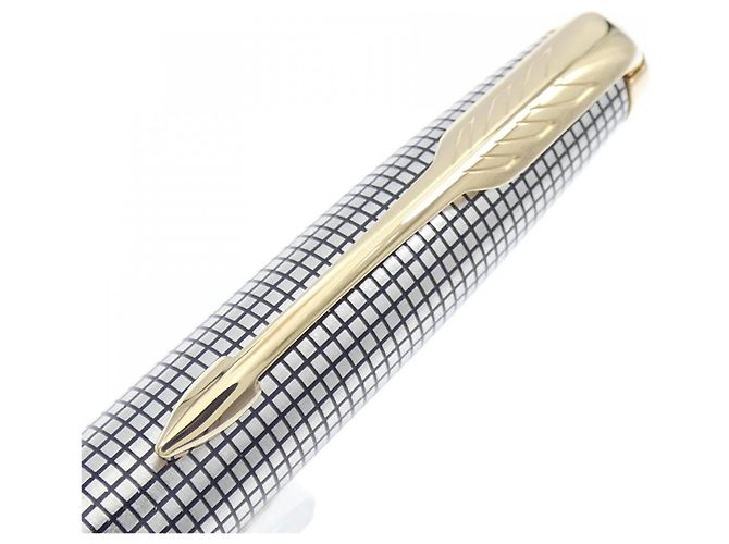 Autre Marque Bolígrafo Parker Sonnet PRM Shizzle GT Plata - vista 2