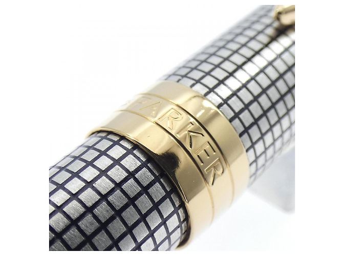 Autre Marque Bolígrafo Parker Sonnet PRM Shizzle GT Plata - vista 3