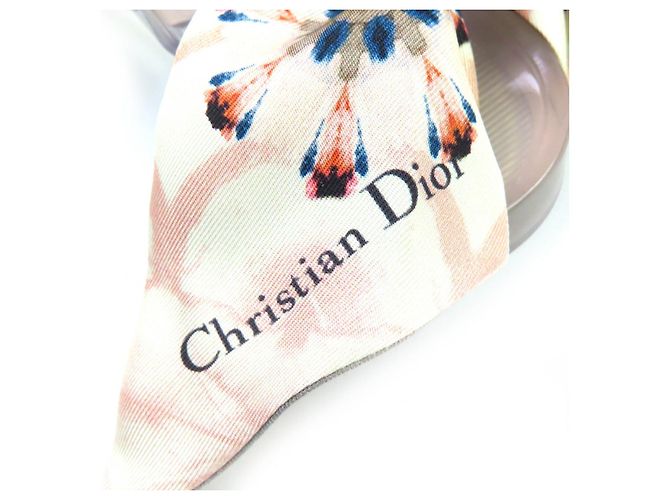 Sandali in gomma KALEIDORSCOPIC di Christian Dior Multicolore - vista 10