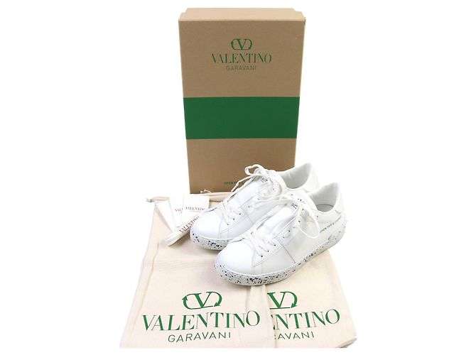 Sneakers Valentino Garavani Rockstud Open for a Change Bianco - vista 2