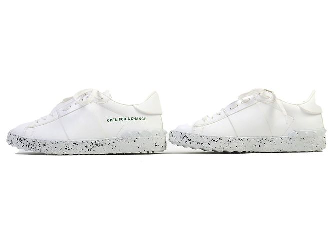 Sneakers Valentino Garavani Rockstud Open for a Change Bianco - vista 3