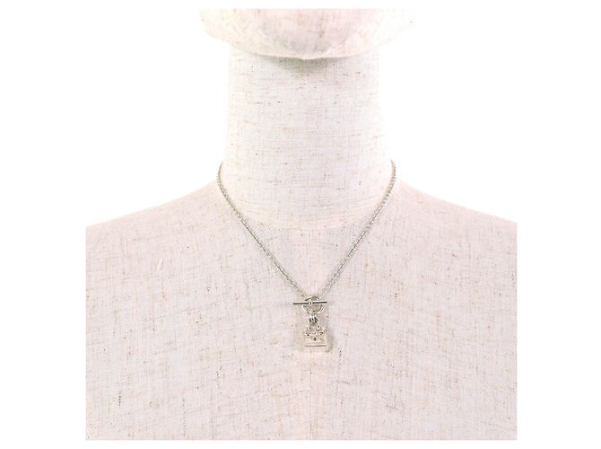 Hermès Mini Birkin Amulett AG925 Halskette Silber - Ansicht 2