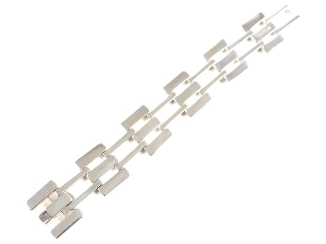 Bracciale Heavy Gate Link in Argento 925 Gucci - vista 3