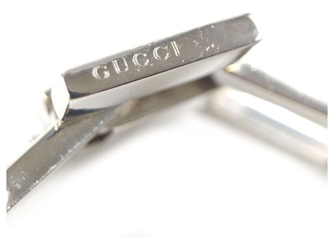 Bracciale Heavy Gate Link in Argento 925 Gucci - vista 4