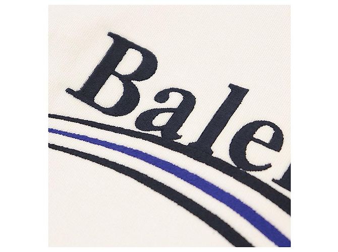 Everyday Sudadera de algodón Balenciaga Campaña Política Beige - vista 13