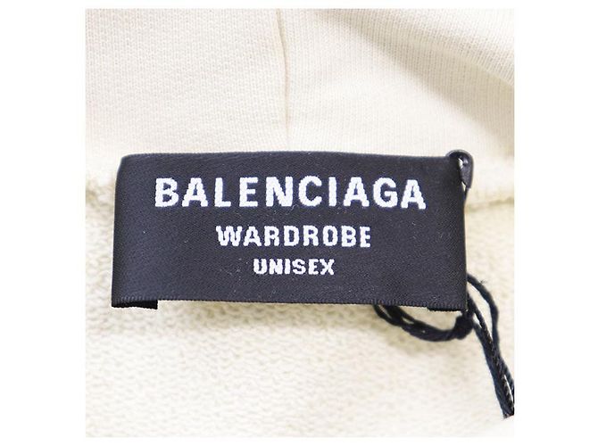 Everyday Sudadera de algodón Balenciaga Campaña Política Beige - vista 7