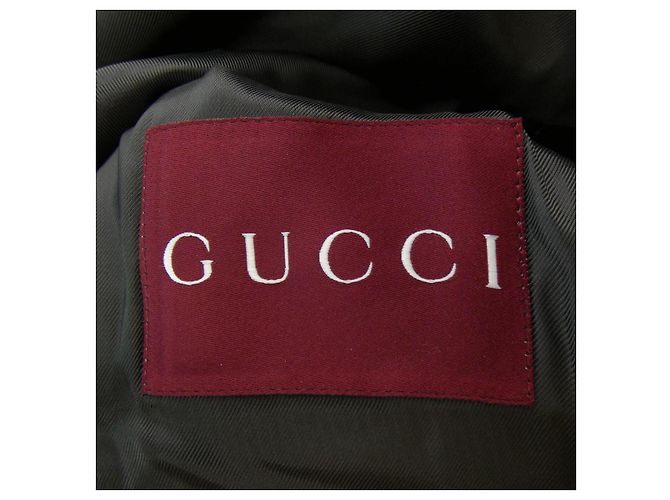 Chaqueta de lana Gucci Gris - vista 4