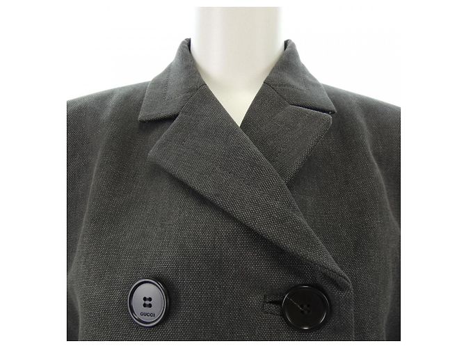 Chaqueta de lana Gucci Gris - vista 5