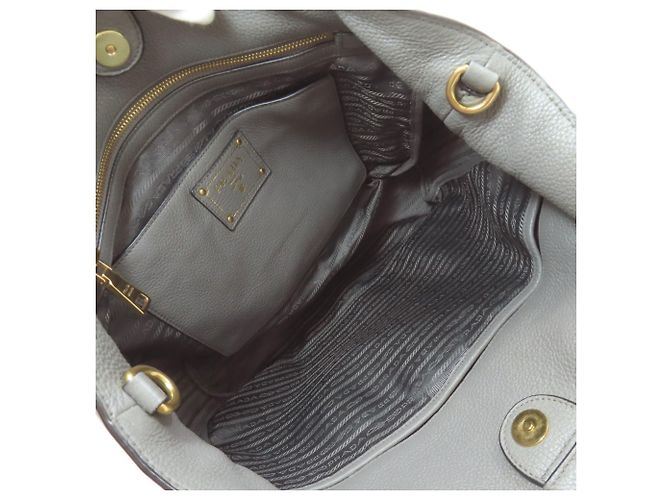 Borsa Tote 2 in 1 Prada 1BG865 Marrone - vista 5