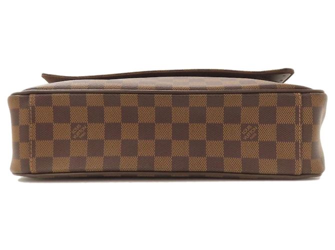 Borsa a Spalla Shelton MM di Louis Vuitton Damier ebene - vista 4