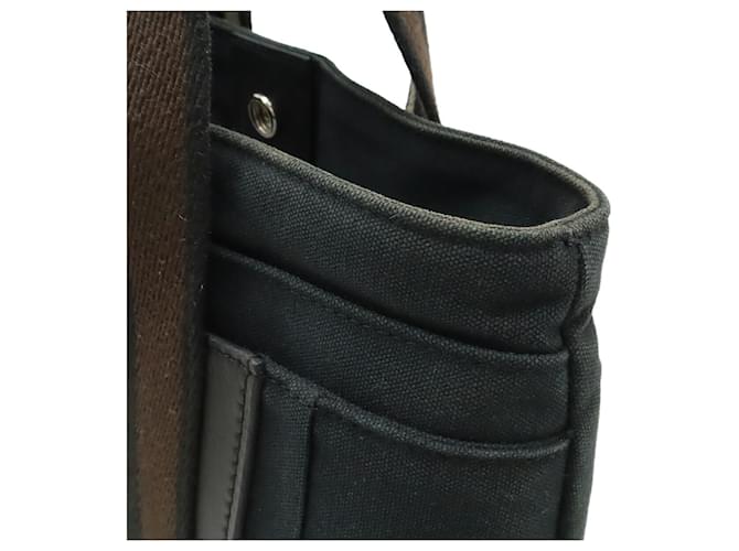 Troca Hermès HERMES Tote Bag Horizontal PM Braun Schwarz Beige - Ansicht 8