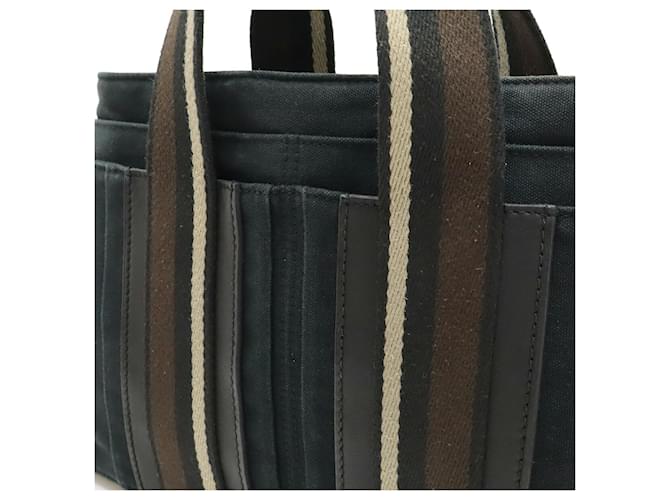 Troca Hermès HERMES Tote Bag Horizontal PM Braun Schwarz Beige - Ansicht 9