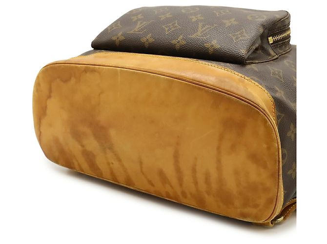 LOUIS VUITTON Zaino Montsouris GM Monogram Marrone - vista 10