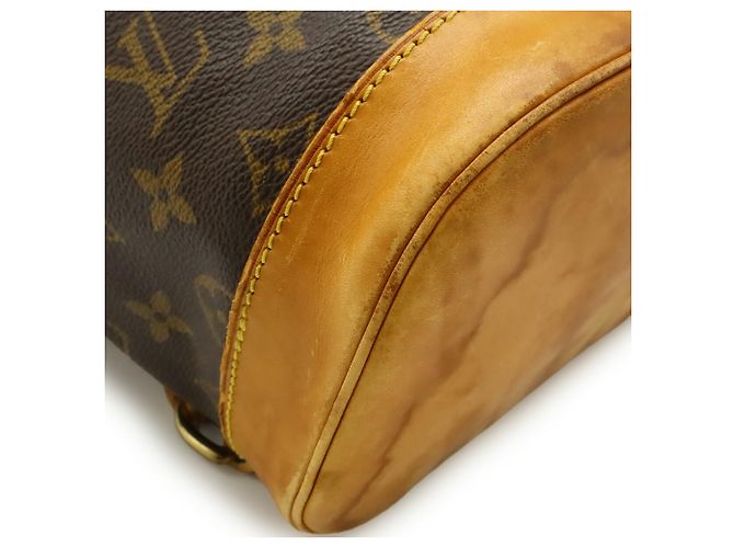 LOUIS VUITTON Zaino Montsouris GM Monogram Marrone - vista 4