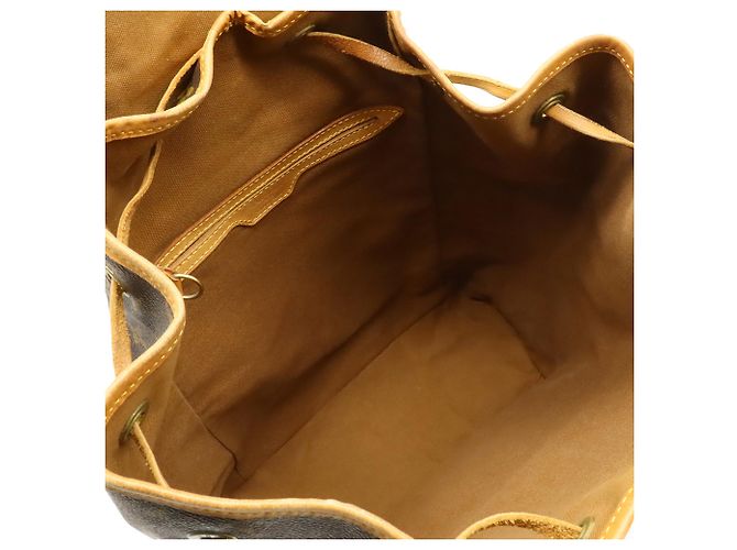 LOUIS VUITTON Zaino Montsouris GM Monogram Marrone - vista 7