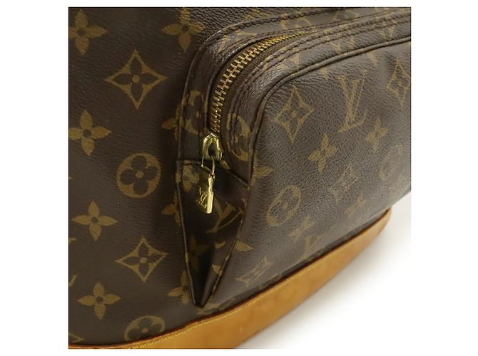 LOUIS VUITTON Zaino Montsouris GM Monogram Marrone - vista 9