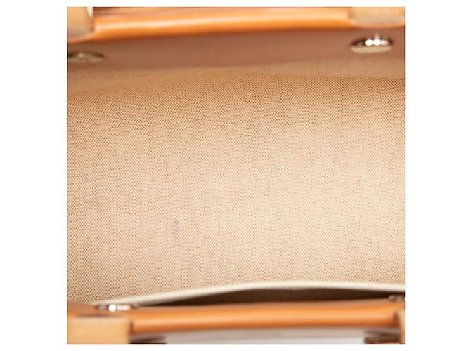 Hermès Brown Toile Herbag Cabas MM Braun - Ansicht 4