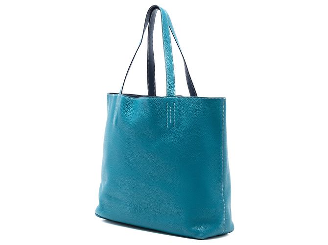 Hermès Blu Clémence Double Sens 36 Blu scuro - vista 2