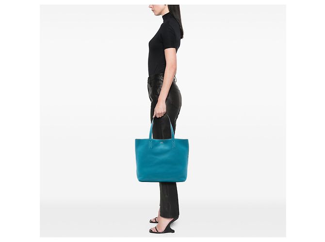 Hermès Blu Clémence Double Sens 36 Blu scuro - vista 7