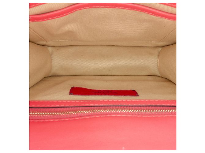 Valentino Piccola Borsa Crossbody Glam Lock Rockstud Rosa - vista 4