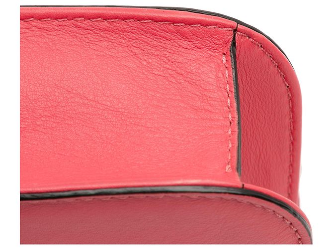Valentino Piccola Borsa Crossbody Glam Lock Rockstud Rosa - vista 7