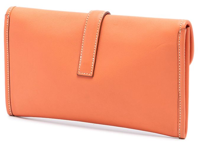 Hermès Arancione Swift Jige Duo - vista 2