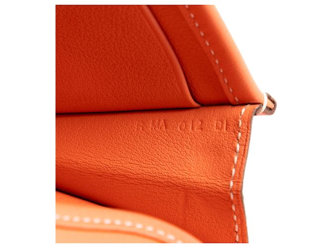 Hermès Arancione Swift Jige Duo - vista 6