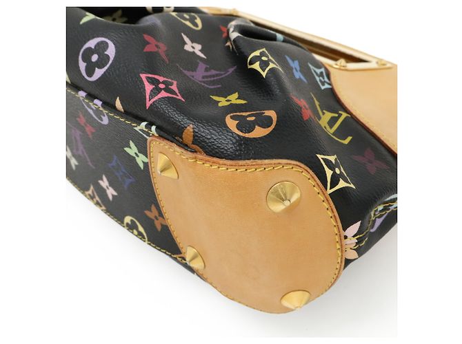 Bolso de mano Judy PM Monogram Multicolore Louis Vuitton Negro - vista 4