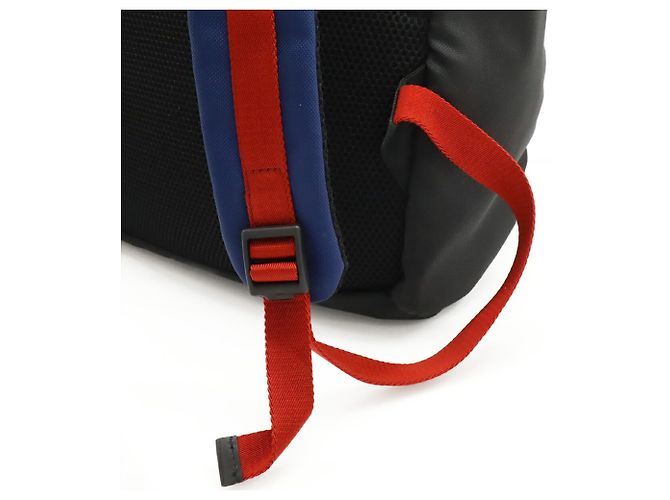 GUCCI Techno Canvas Rucksack Schwarz Rot Grün Marineblau - Ansicht 6