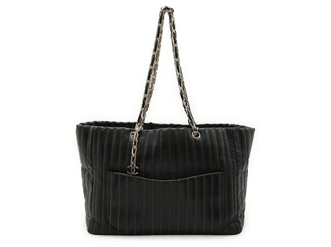 Borsa Tote Mademoiselle Chanel Nero - vista 2