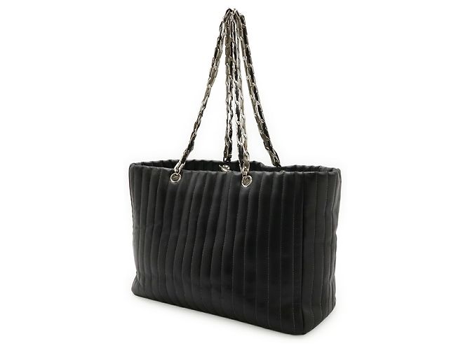 Borsa Tote Mademoiselle Chanel Nero - vista 3