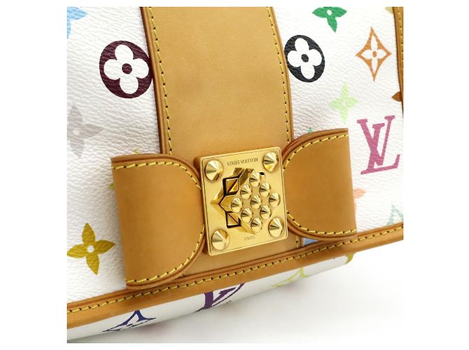 Patty Schultertasche Monogramm Multicolor Louis Vuitton Weiß - Ansicht 10