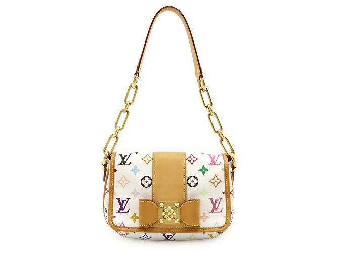 Patty Schultertasche Monogramm Multicolor Louis Vuitton Weiß - Ansicht 2